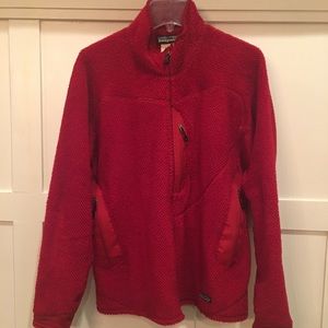 Womens Patagonia Fleece Red XL